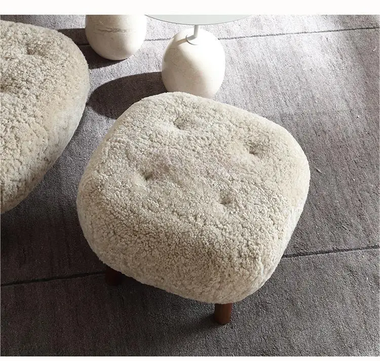 Eco-Friendly Oak Wood Chair with Natural Coating or Solid Oak Legs Stained Walnut Wood Available for Living Room