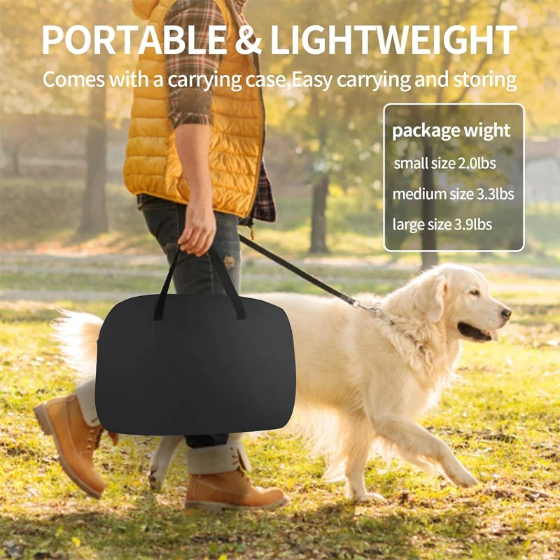 Pet Bed Portable Raised Pet Dog Cot For  Outdoor Camping    Waterproof  Easy-cleaning Durable Elevated Dog Bed