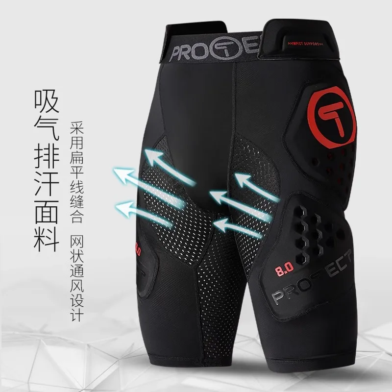 T Brand MX Motocross Motorcycle Riding Hip Pants Long Trousers with Knee Pads Quick-drying Skiing Breathable