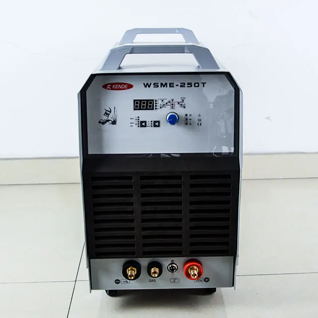 
KENDE Portable IGBT Technology 3PH High Frequency Aluminium Welder Welding Machine Pulse TIG AC DC WSME 250 