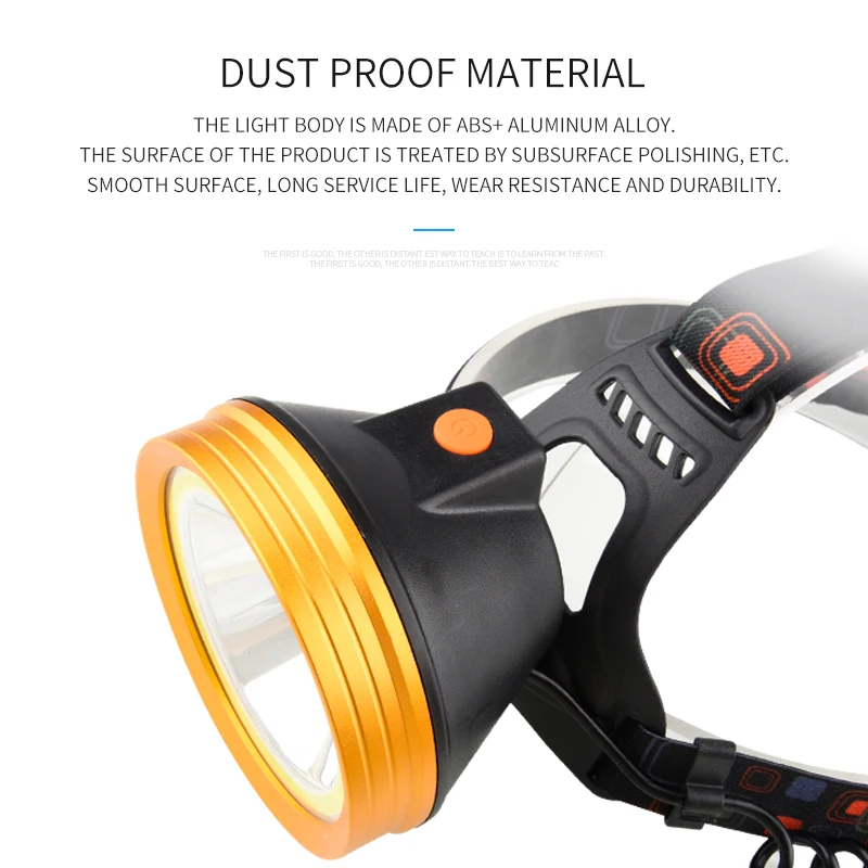 Camping Lights Outdoor Sensors Lampe Frontale Mini Head Torch Lamp Usb Light Headlights Flashlight Led Rechargeable Headlamp