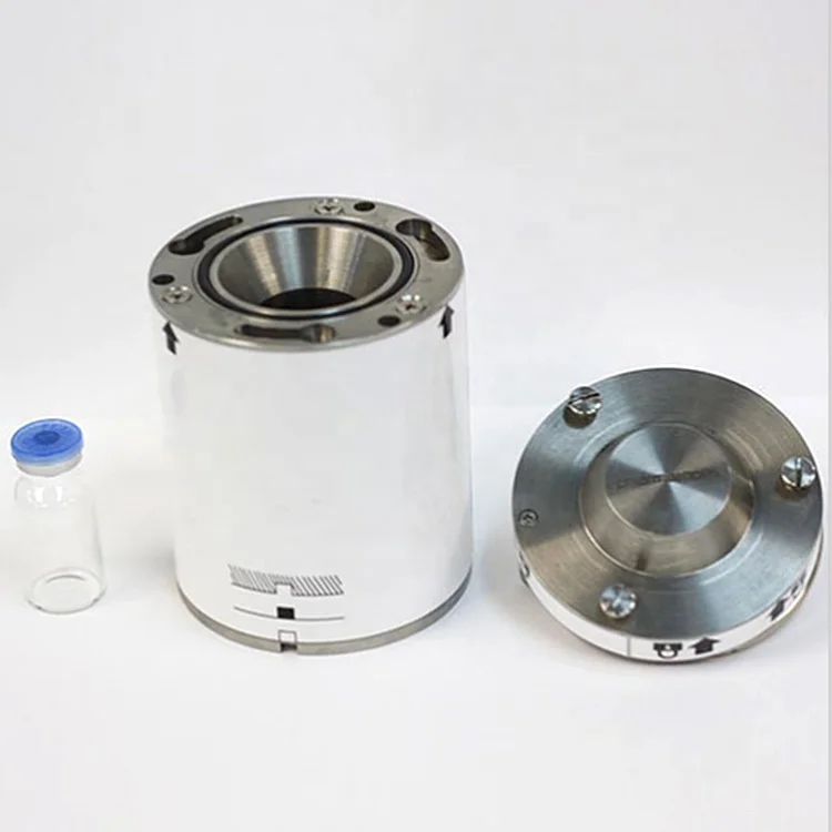 high quality tungsten alloy radiation shielded container for vial transport