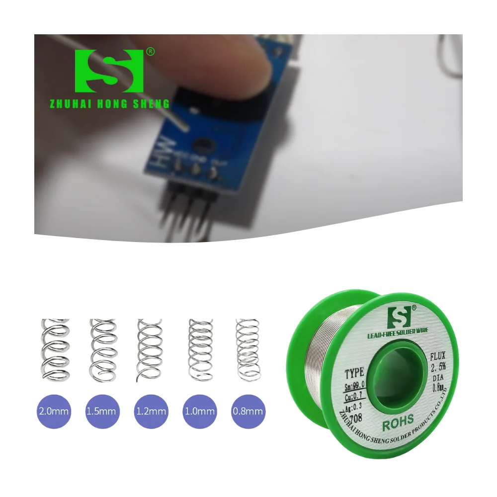 0.8mm 60/40 30 70 Quality Senior Lead Free Solder Core Wire Roll With Flux Cored Welding Wires Solder Tin Welding Wires