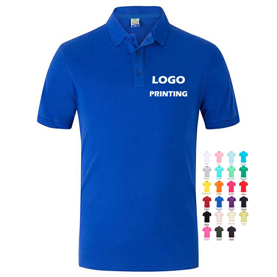 Personalized custom polo shirt high quality mens custom embroidered or print logo t shirt polo factory polo t shirt wholesale