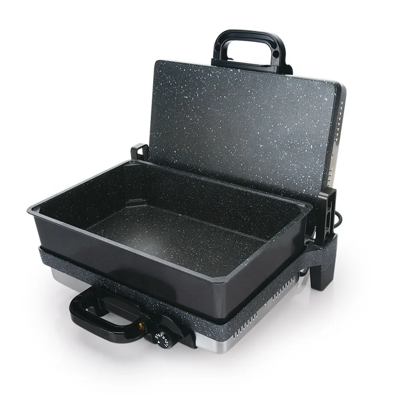 
 Electric grill pizza heat steak machine hotplates steak grilled pan with SAA and CE EMC LVD ROHS DPA ECT  