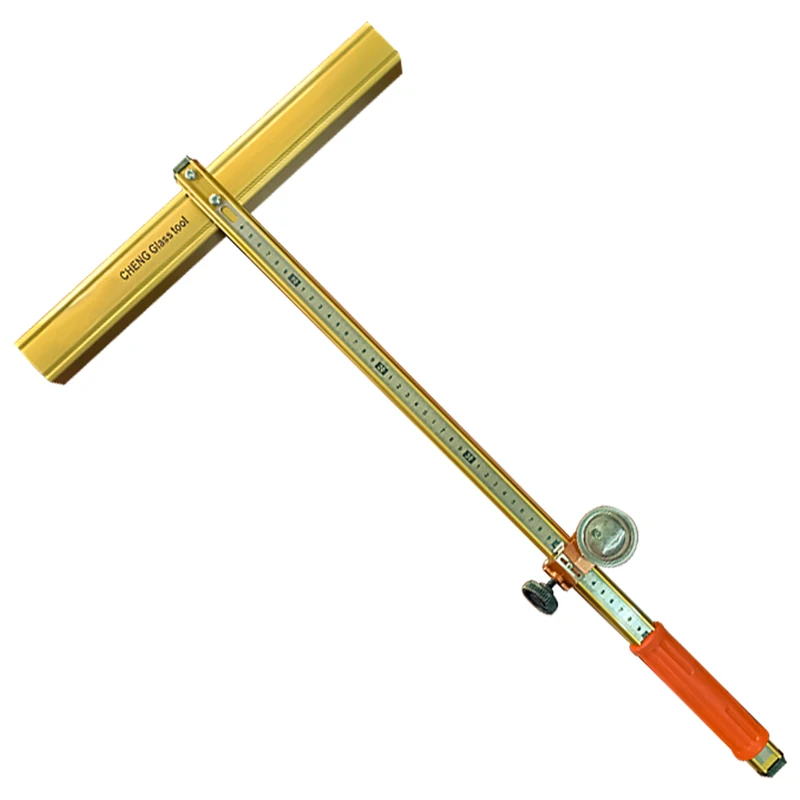 Wholesale 60-200cm  High-quality Boutique Thickened Glass Tile Butterfly Cutter T type glass cutter