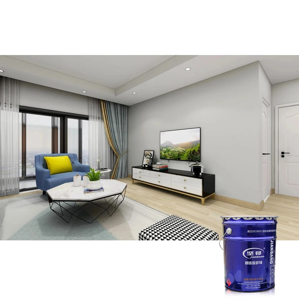 JIANBANG wholesale price acrylic resin emulsion painting for living room wall