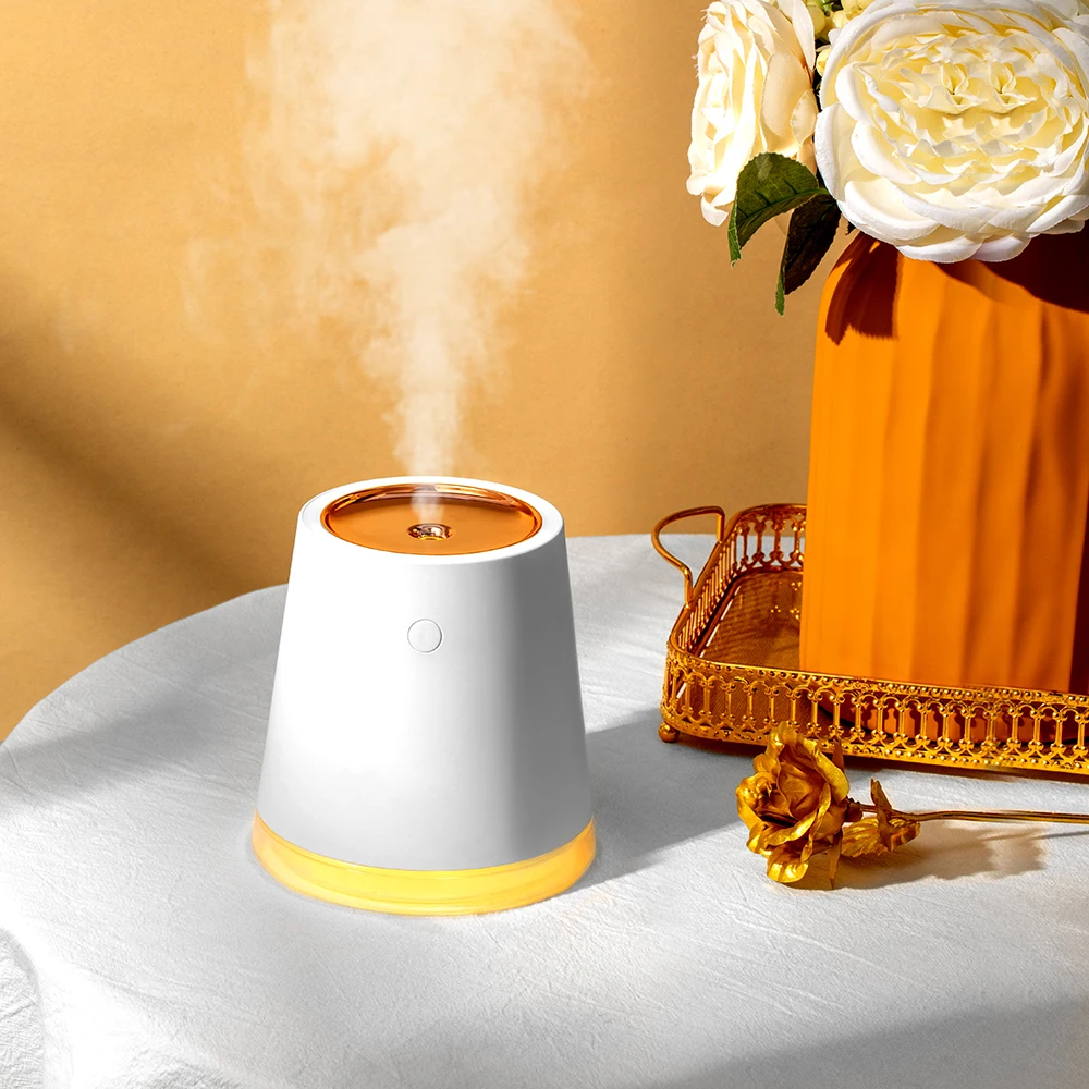 USB Rechargeable Ultrasonic Air Humidifier Led Night Light Cool Mist Spray Portable Mini Battery Operated Small Humidifier