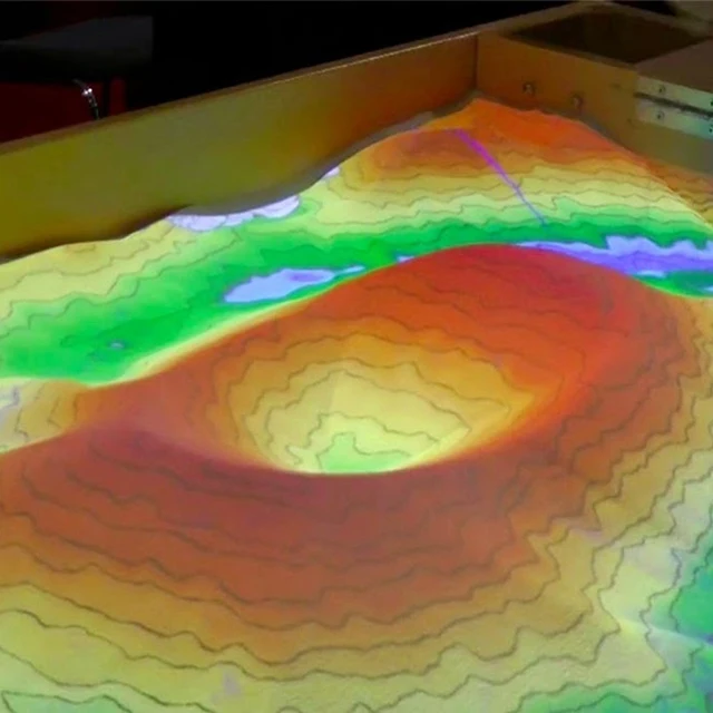 AR 3d sandbox interactive projection games interactive software