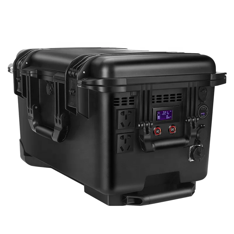 AC 220v 8000w 12506wh solar power inverter generator power station for camping emergency power