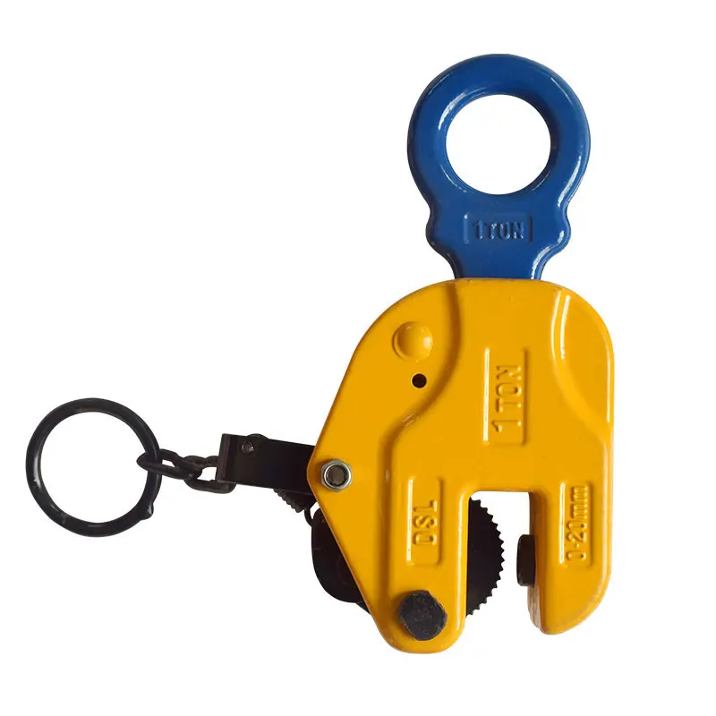 1000kg 2000kg 3000kg vertical type and horizontal type lifting clamp for steel plate