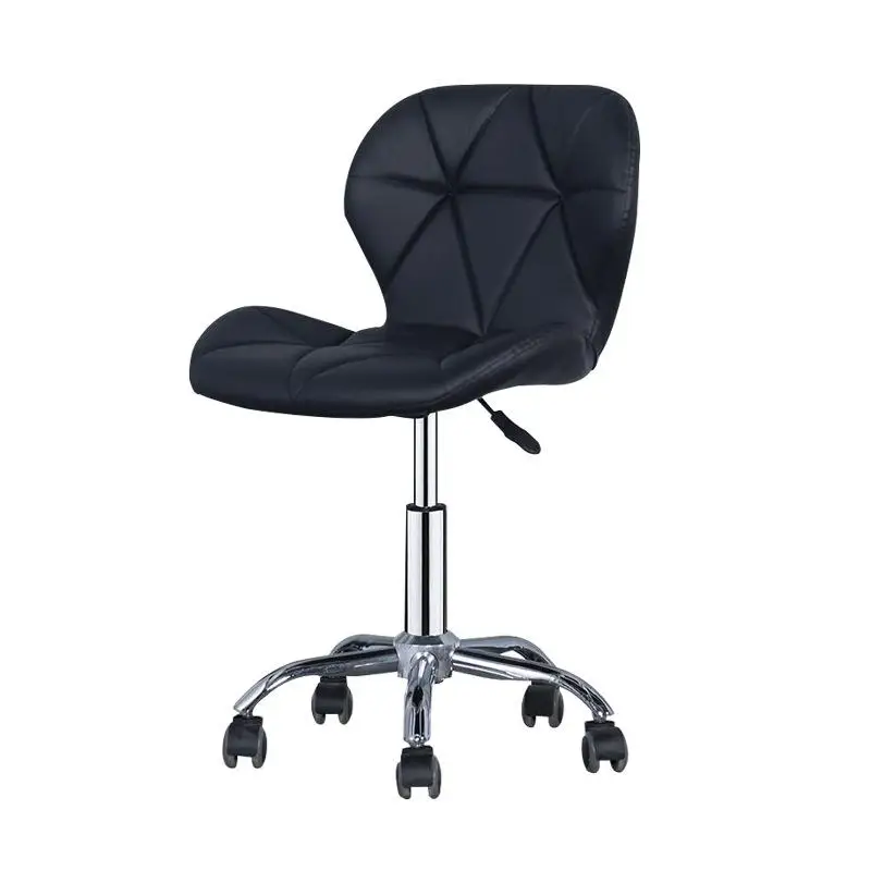 Dining Furniture PU Leather Bar Chair Factory Directly Sales Stainless Steel Frame Height Adjustable Swivel Bar Chair