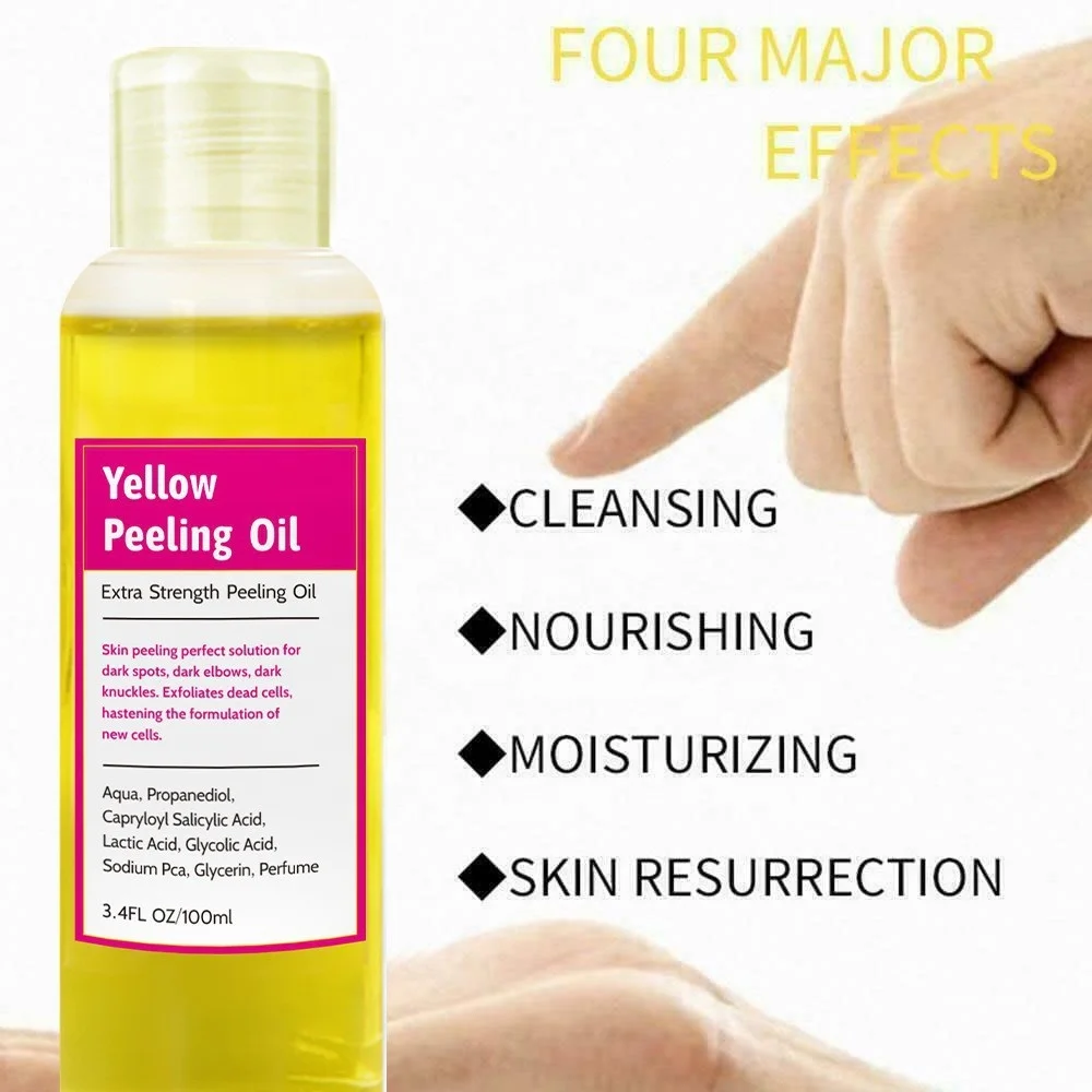 Private Label Extra Strong Whitening Serum Scar Remove Peeling Oil Serum