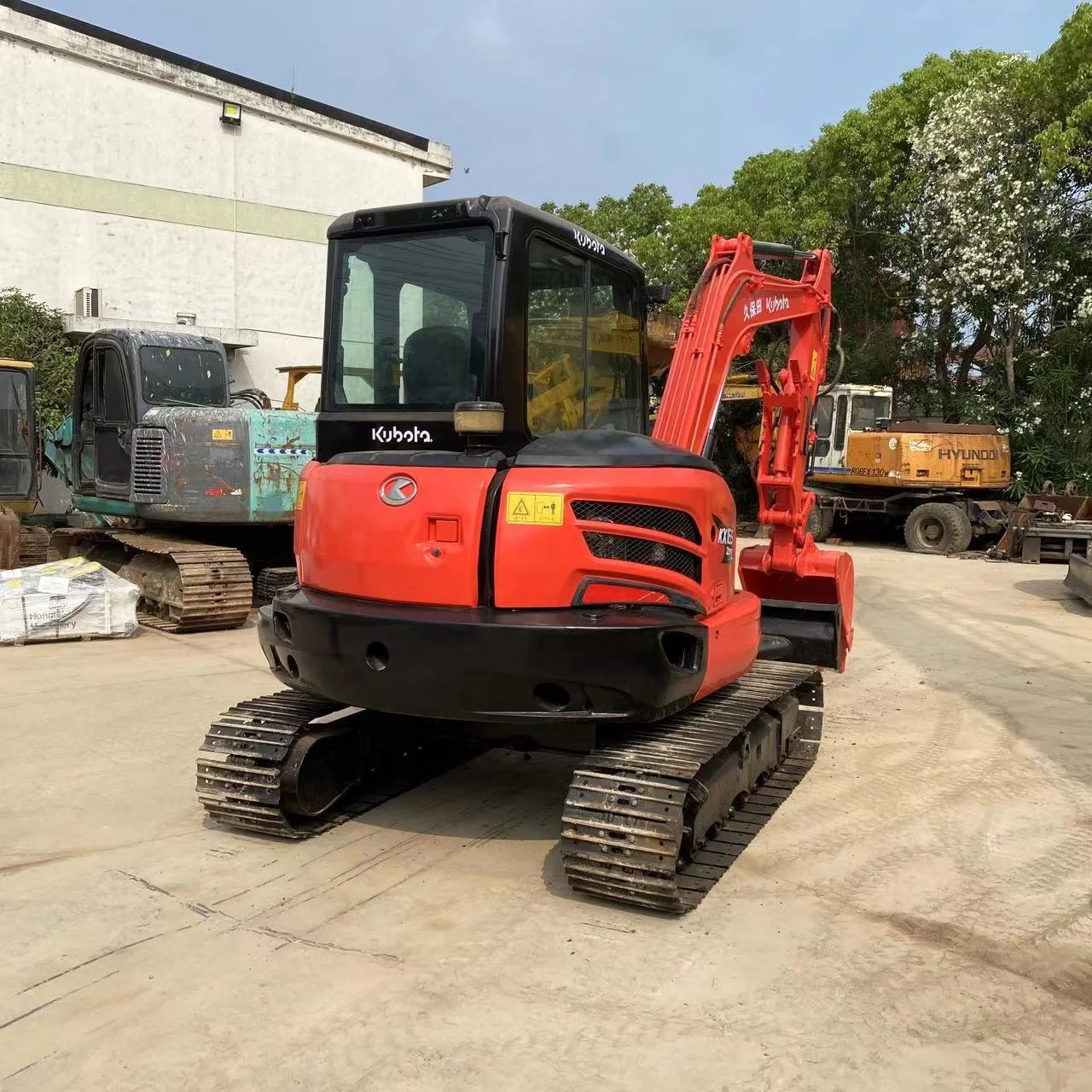 Japan Kubota KX165-5 Used Crawler Excavator Kubota KX165-5 Small Mini Diggers Compact excavadora