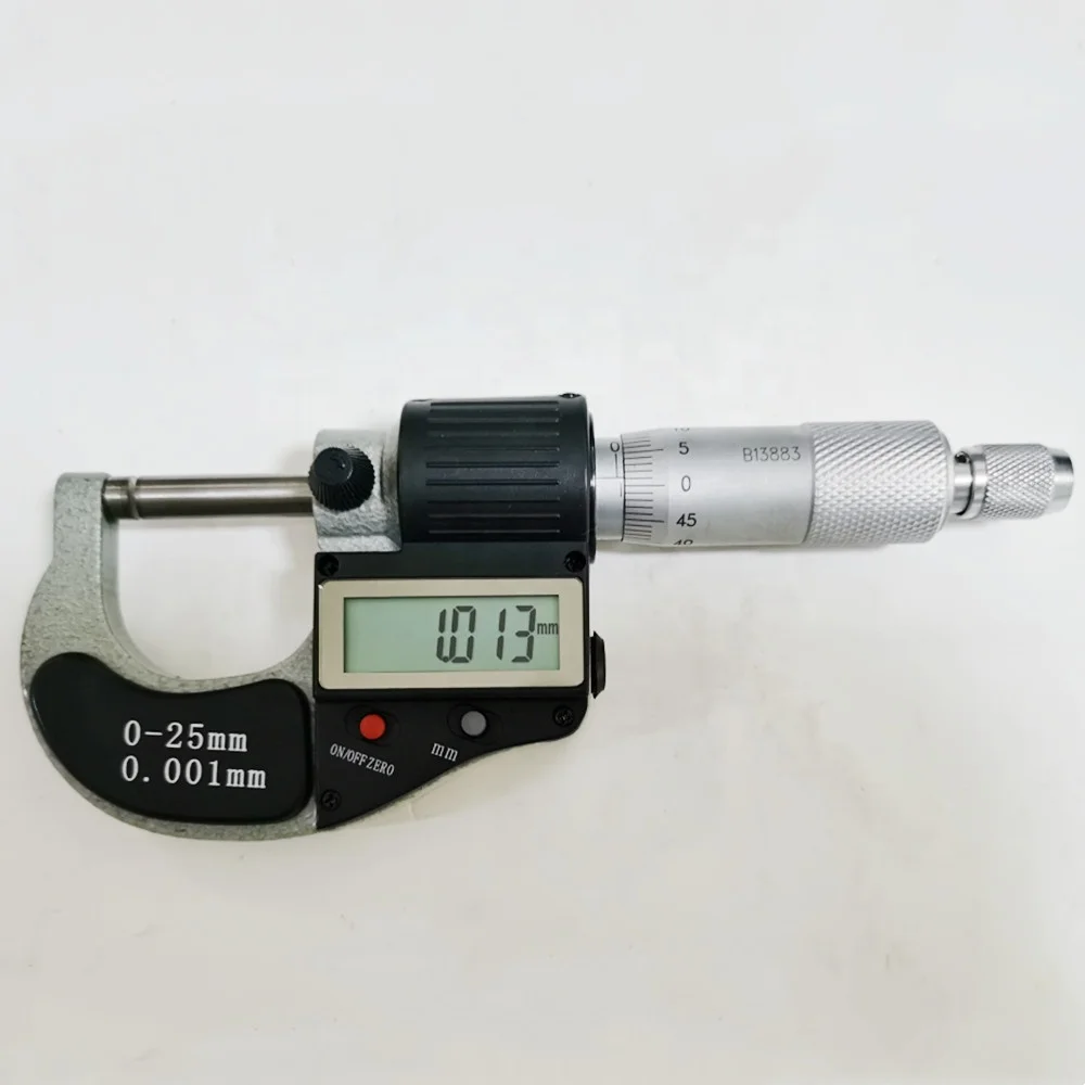 0-25mm digital outside micrometer