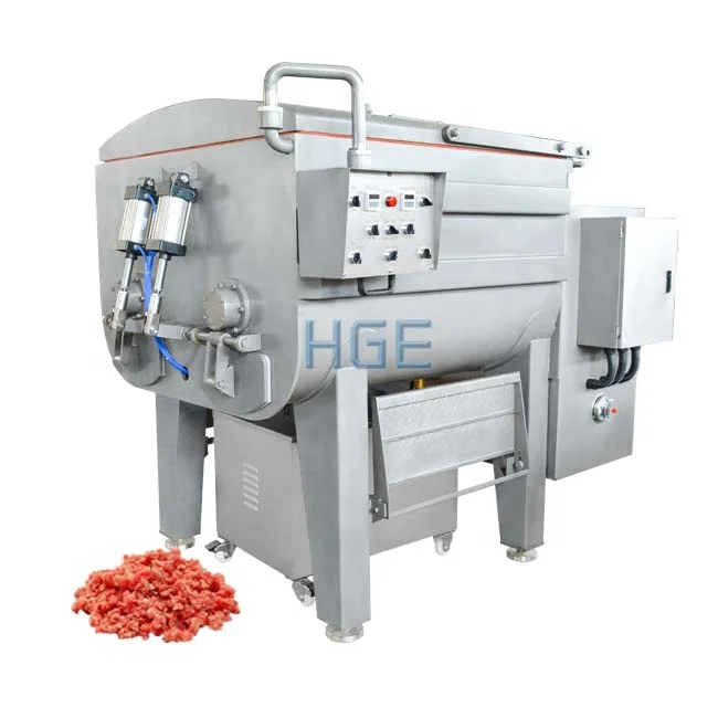 Factory supply vacuum emulsify meat blender sausage making meat mixer minced meat mixing machine