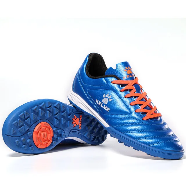 Детская футбольная обувь KELME футбольные бутсы оригинальные детские белые профессиональные