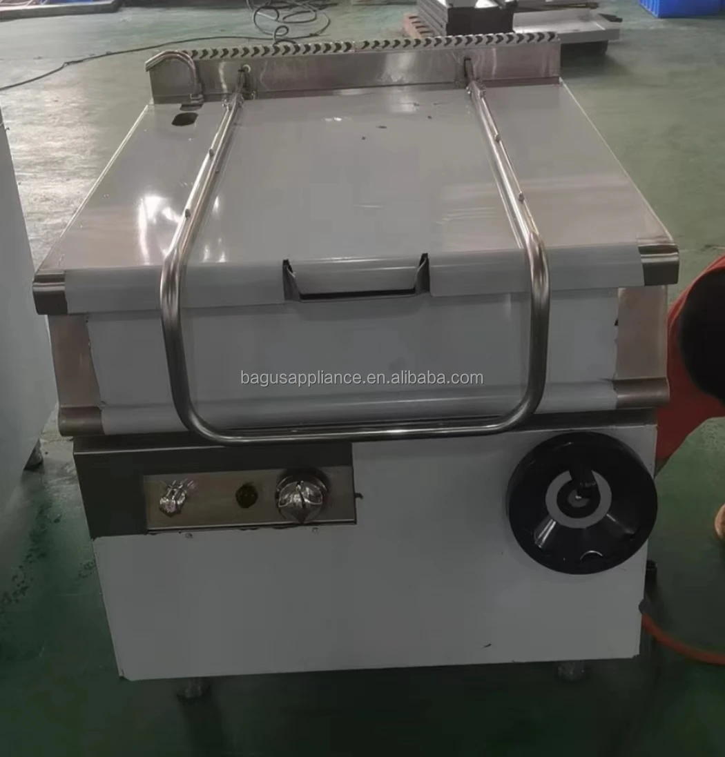 Commercial 80L Gas Tilting Braising Pan For Hotels And Restaurants kitchen Equipment