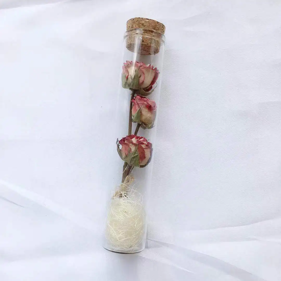 
Wholesale Decorative Flower Rose Jar Dried Rose for Home Decoration 