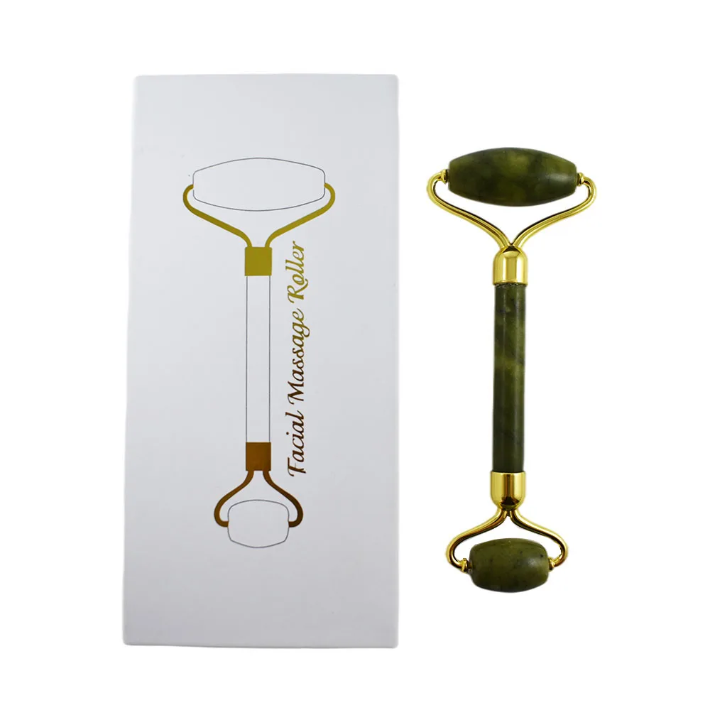 wholesale To lose weight massage roller jade in bulk anti-aging jade roller