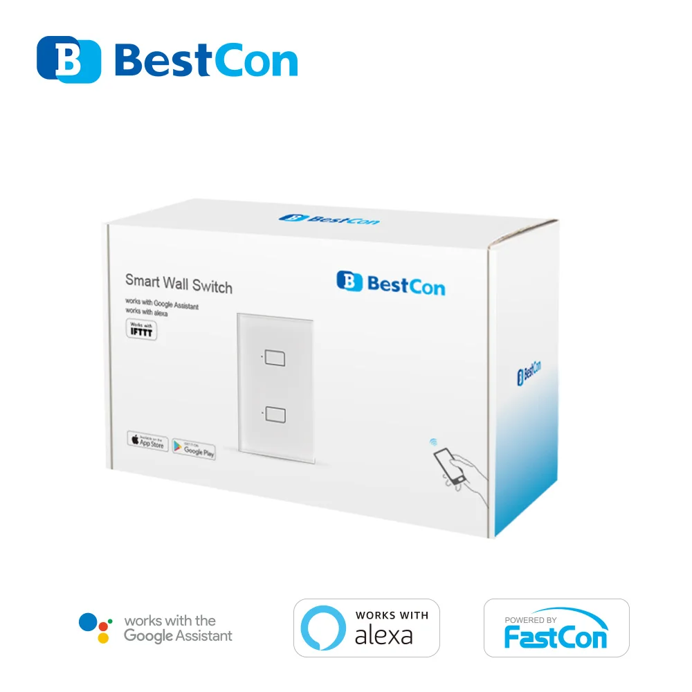 Broadlink US Standard 1 Gang  Wifi Smart Switch Wifi Light Switch No Neutral