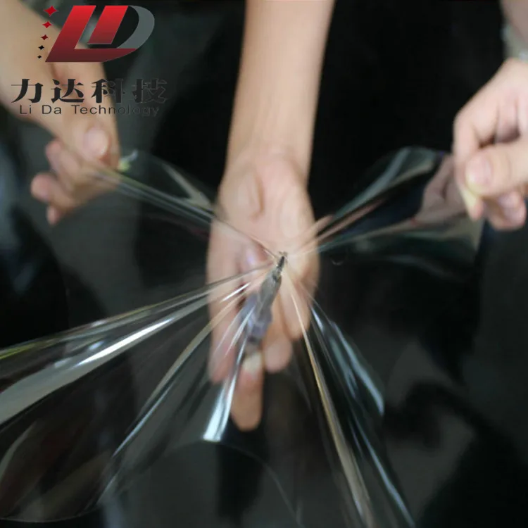 TPU Stretchable Waterproof Hood Decal/Car Stickers/PPF Transparent Auto Body Side Car Stickers