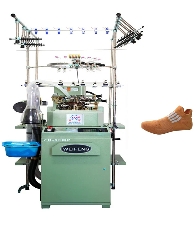 
Full automatic computerized shoe upper socks knitting machine for making sport shoe uppers 