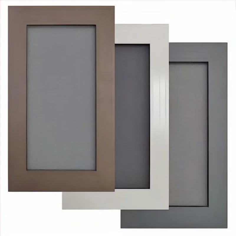 Black Coated Anti Theft SS304 316 Security Stainless Steel Wire Mesh Window Door Fly Screen