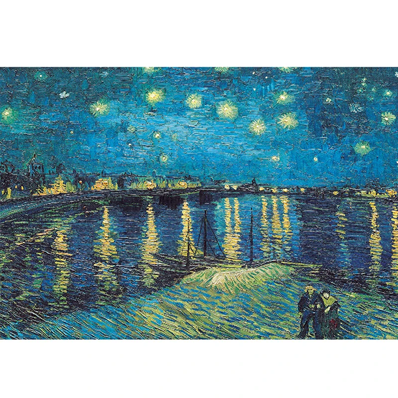 Custom Hot Sale New Design Glow in The Dark Puzzle Adult Paper 1000 pieces jigsaw Puzzle for Kids Educational Games