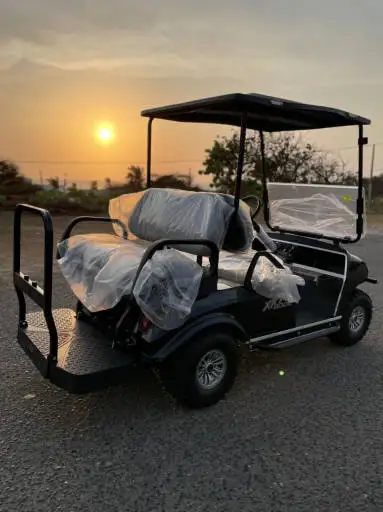 2023 Modle Style Factory 2+2 Seat Sightseeing Bus Club Cart Electric Golf Buggy Hunting Cart