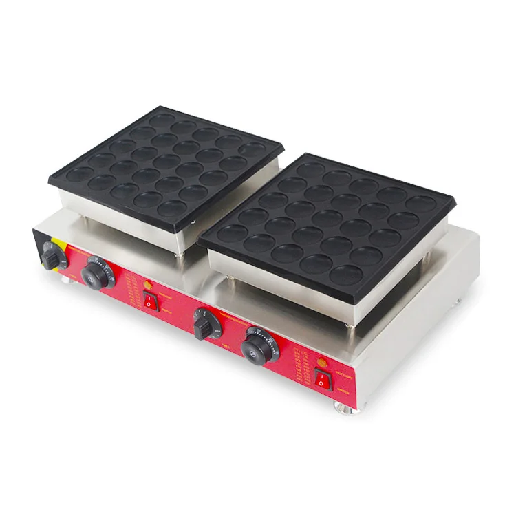 
Commercial Rectangular Waffle Maker Electric Crepe Makers Non Stick Muffin Making machine 