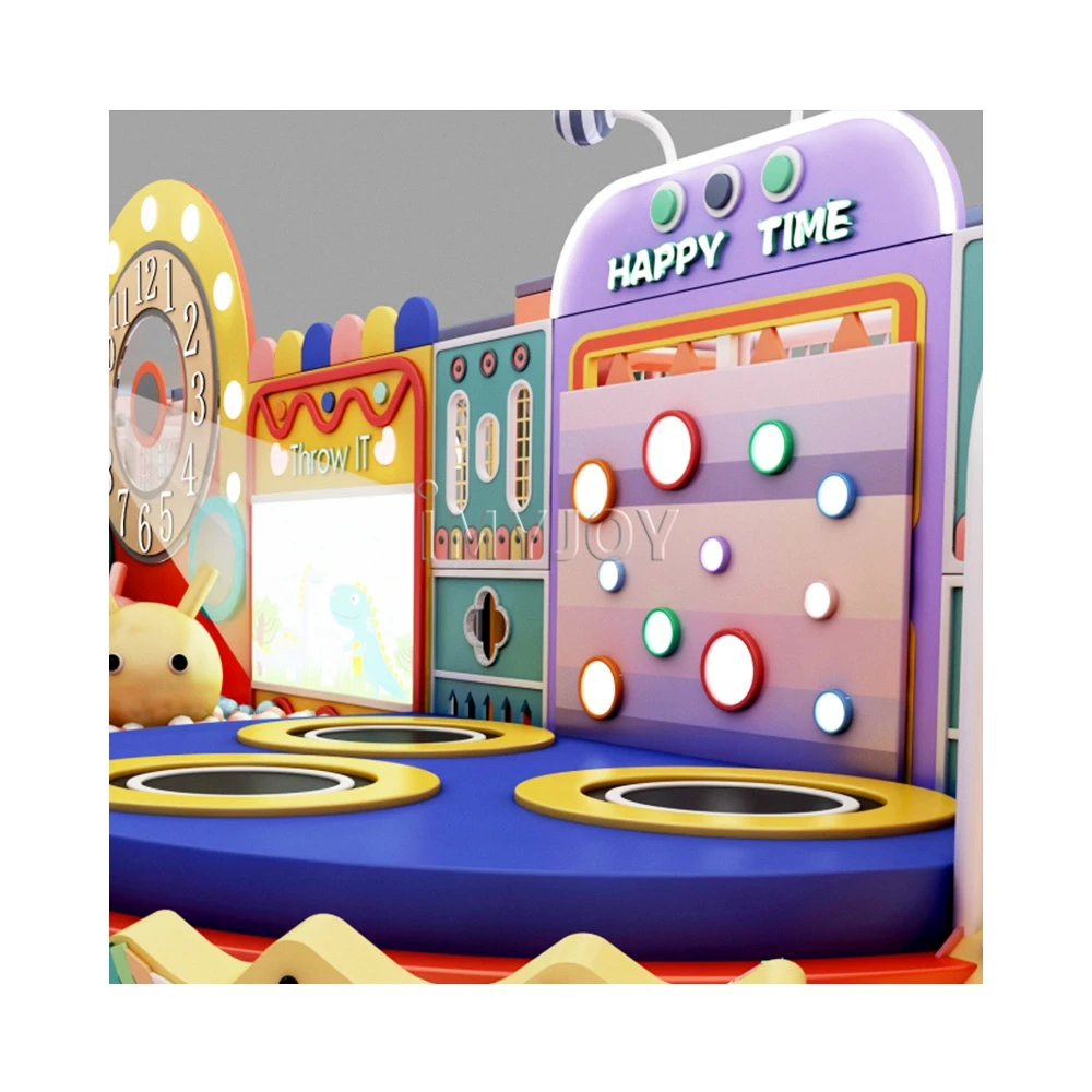 Two Player Quick Hand-Eye Catch The Light Battle Trampoline Rapid Response Reaction Time Challenge Visual Speed Game