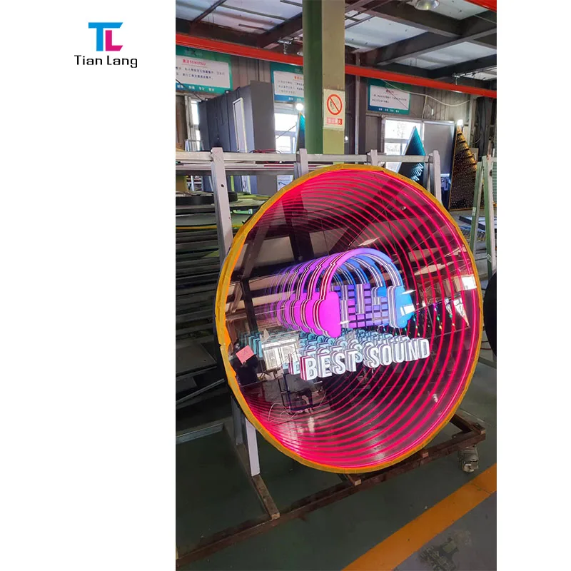 Custom Text Infinity Mirror Sign Art Neon Sign LED mirror personalized infinity mirror gift for girl boy Personalized light