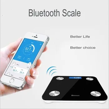 Hot Sales 180kg Smart Personal Digital Weight Scales High Accurate Body Fat Scales with Bmi