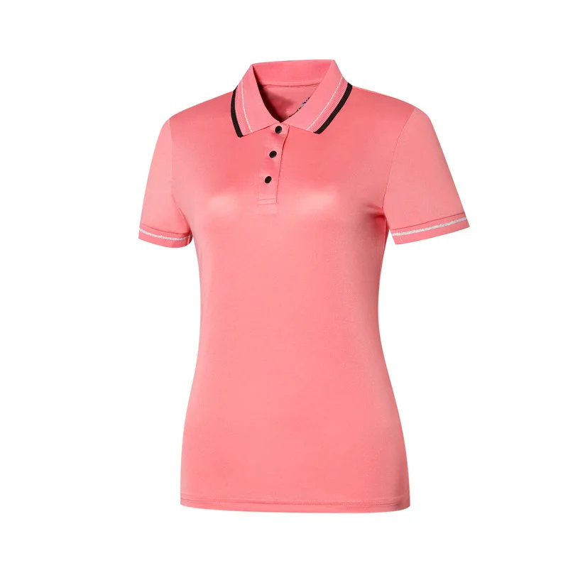 2021 summer fashion custom cotton golf polo t shirts for women