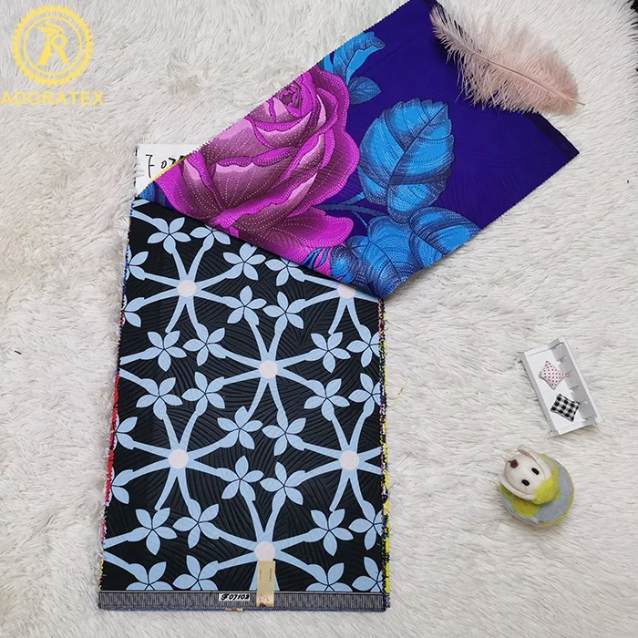 Fashion New Polynesian Fabric Dresses Use Custom Pattern Printing Thermal Transfer Use Polyester Fabric For Dress