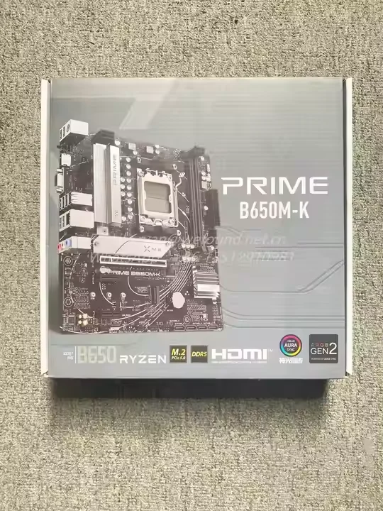 good price  PRIME B650M-K,Micro-ATX DDR5, PCIe 5.0 M.2, 2.5G  VGA,  USB 3.2 Gen 2,USB 3.2 Gen 1 Type-C,  AURA SYNC