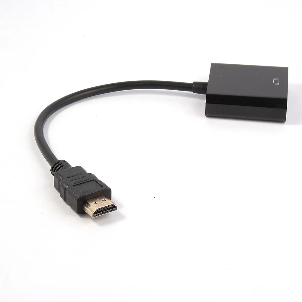 Переходник с HDMI-кабеля на VGA аудиоадаптер 1080P HDMI для проектора