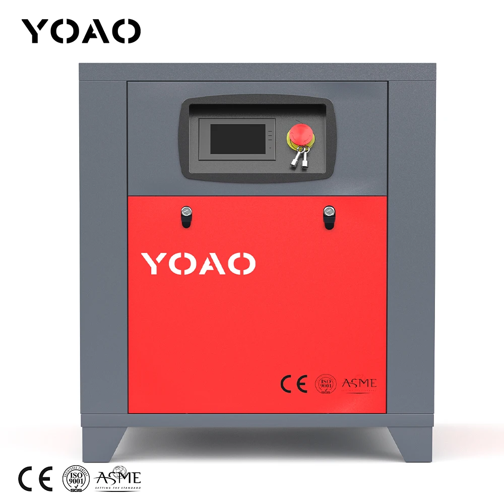 22kw Two Stage High Pressure Air Compressors Electric Rotary Industrial Screw Air Compressor China Manufacturer