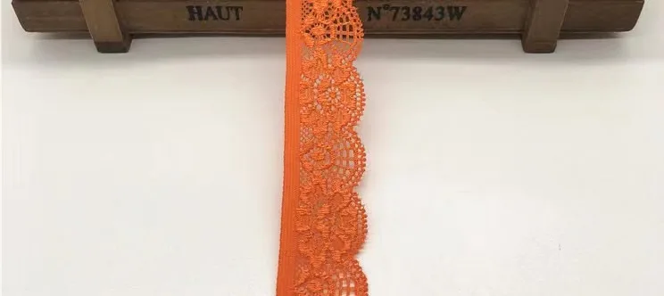 Colorful Stretch Mesh Fabrics Women Dress Garment Accessories Embroidery Mesh Fancy Nylon Elastic Lace Trim