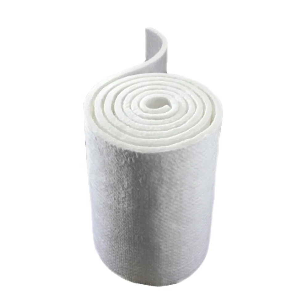 Factory direct sales low thermal conductivity silica airgel felt composite pipe insulation airgel pad insulation material