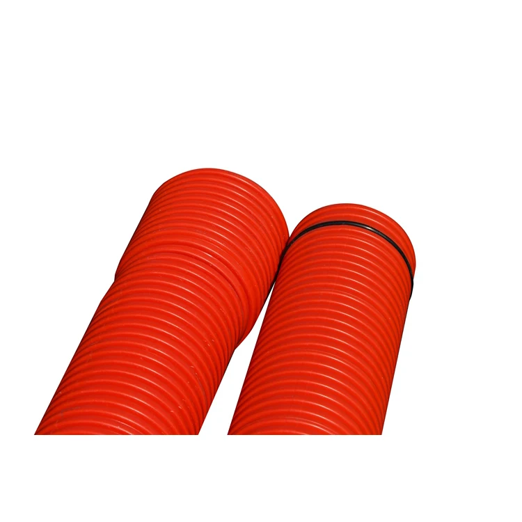 
High Strength High Toughness Double Wall Hose Corrugated Small Plastic Protect Pipe 