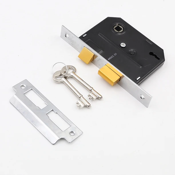 Glass Door Lock Door Lock Body And Handle Door Mortise Handles Lock Set Anodised Finish Aluminium Black Lever