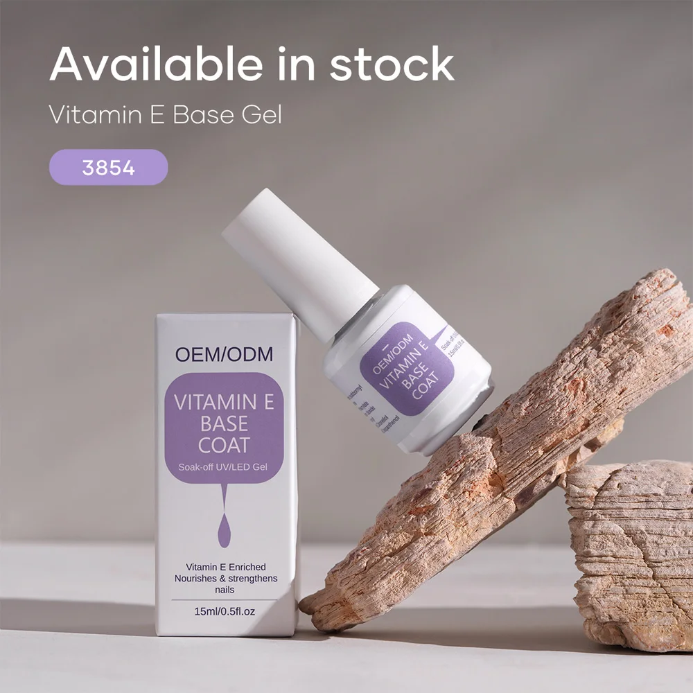 Missgel Available in stock Low Viscosity Base Gel Nail Care Custom Private Label Base Coat Gel OEM/ODM Vitamin E Base Coat
