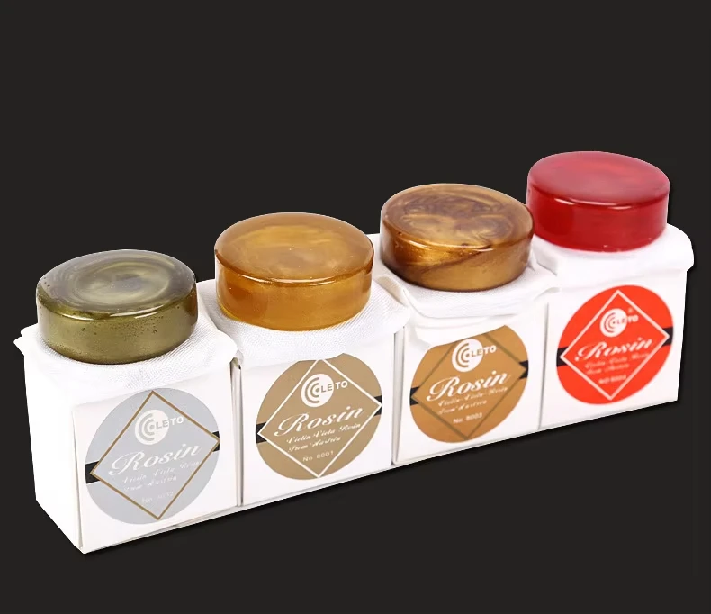 Professional practice violin/viola/cello rosin with plastic case Cello accessories