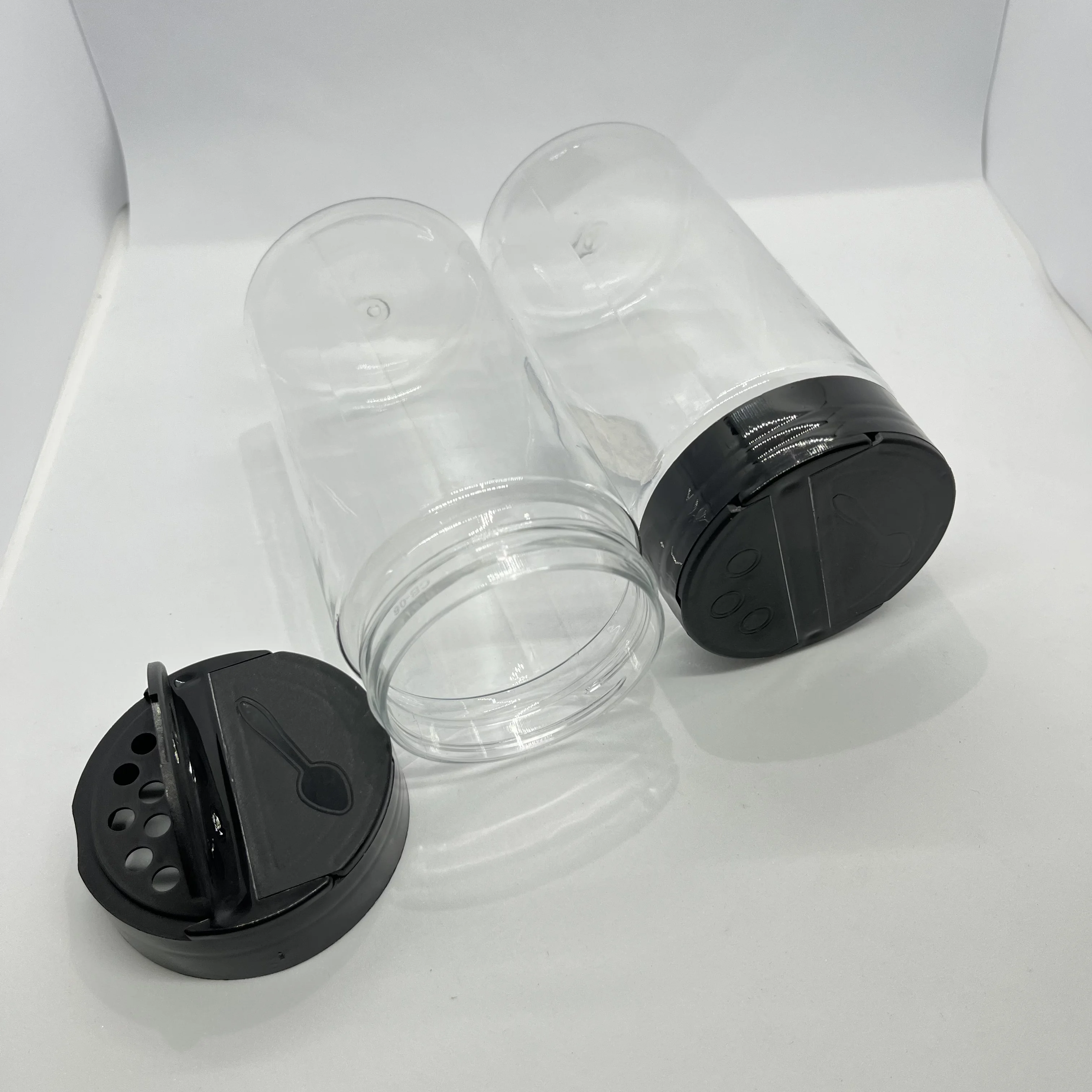 150/180/210/250/350 ML  China  Empty  Spice Jar Seasoning Storage  Plastic Shaker Jar