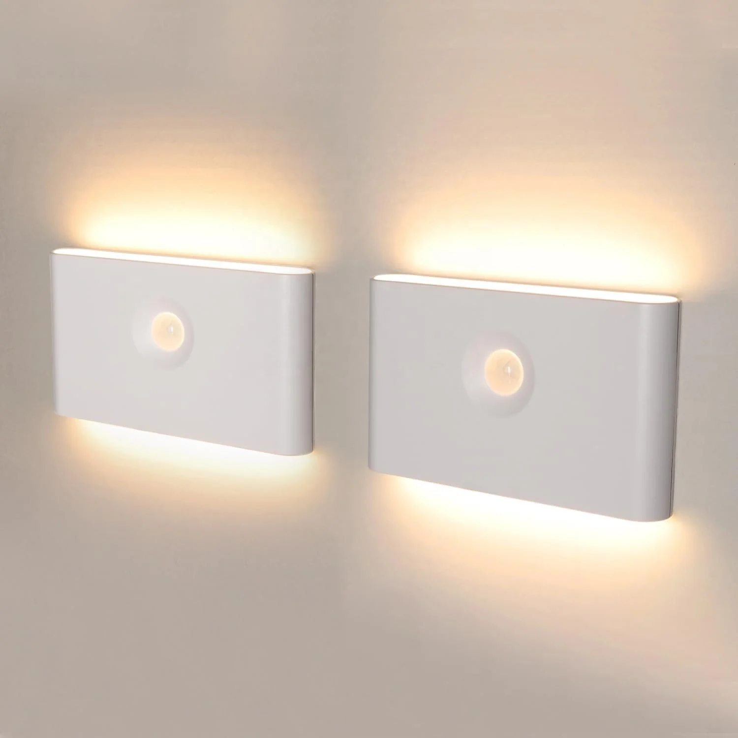 Up Down Dusk to Dawn Motion Sensor Magnetic Mount Rechargeable Night Lights Wardrobe Hallway Kitchen Kids Room Led cabinet light