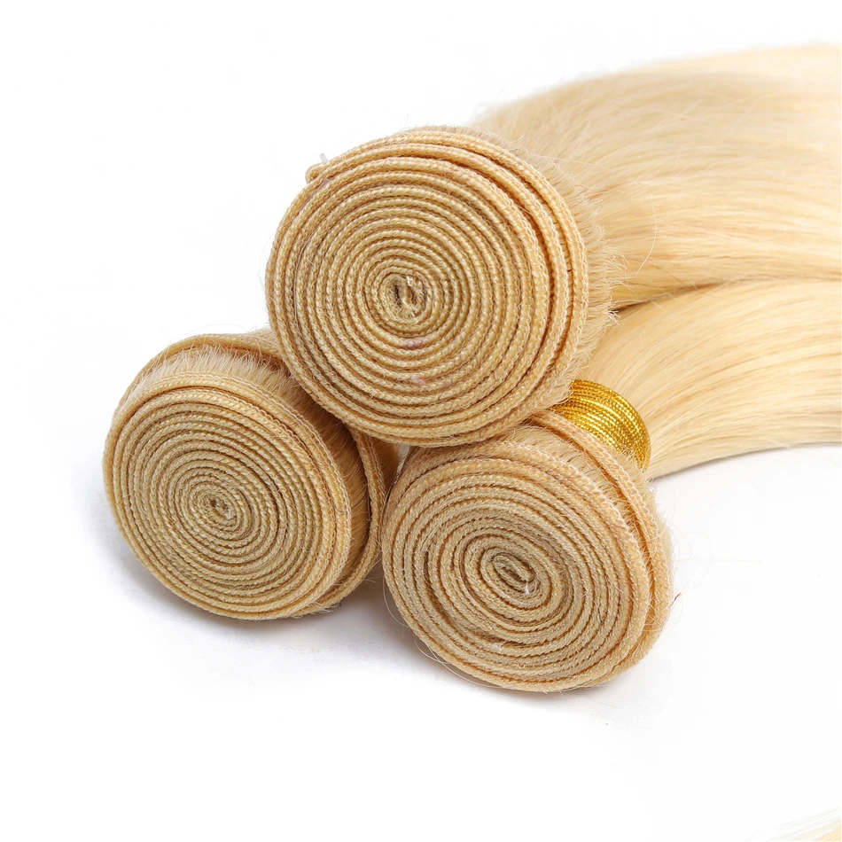 Yeswigs светлые волосы в пучках предварительно окрашенные Омбре 10 А качественные выровненные с кутикулой натуральные 613 бразильские человеческие для наращивания