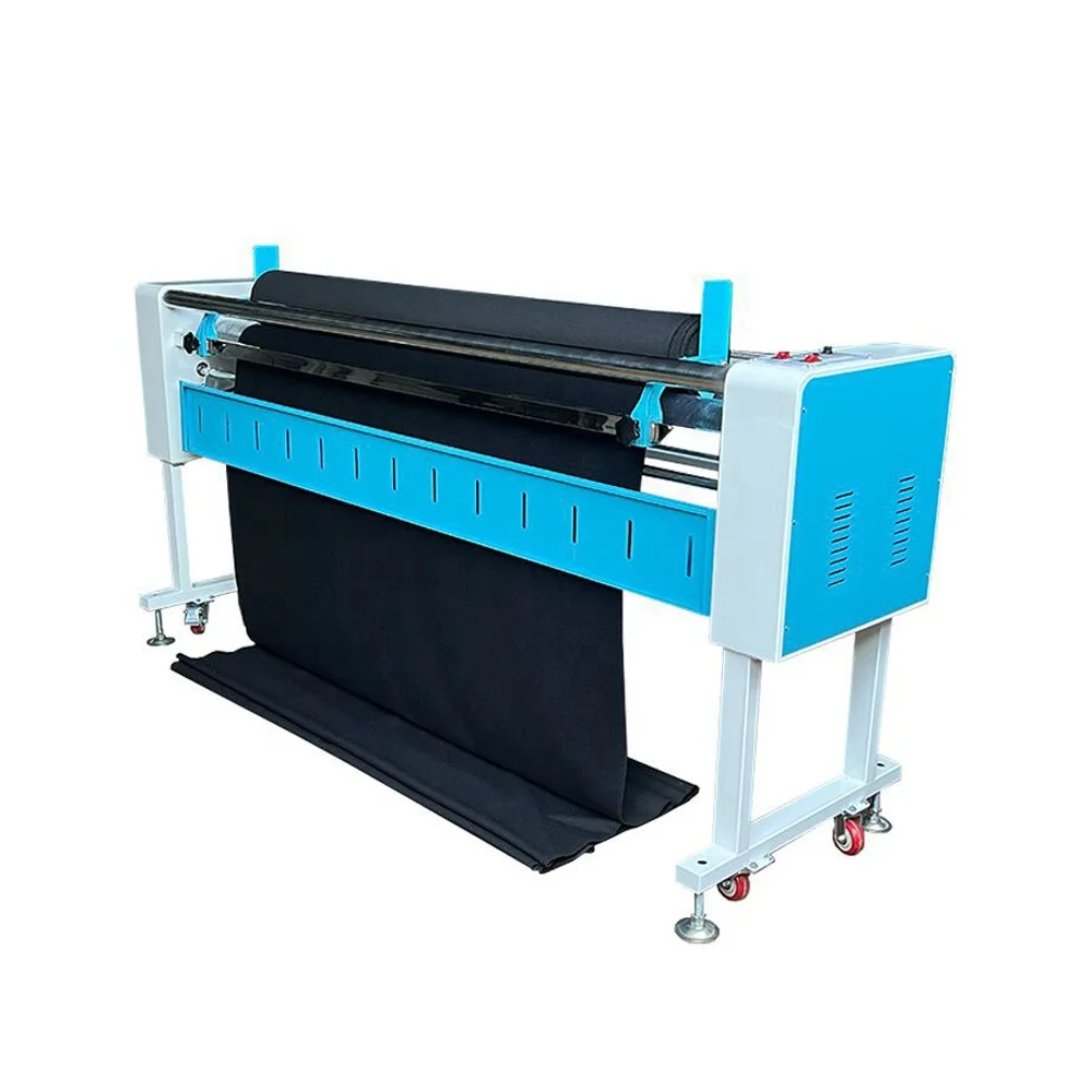 Automatic Textile finishing rolling machine fabric inspection cloth roller machine plaiting machine for fabric relax