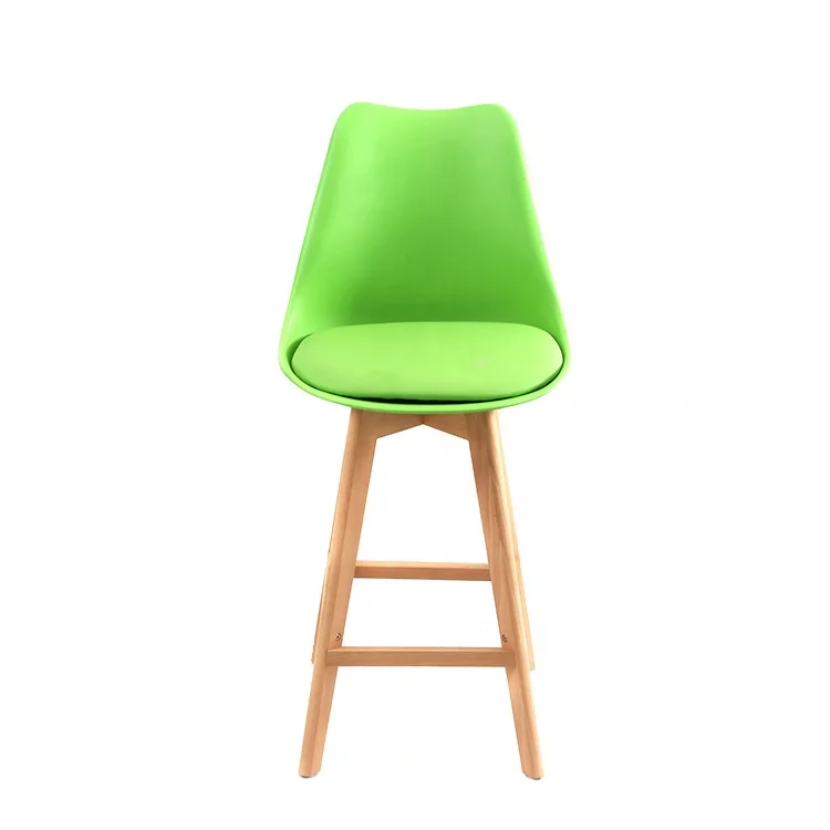  Cheap Used Modern Stackable Plastic Restaurant Wood Bar Stools Chairs for